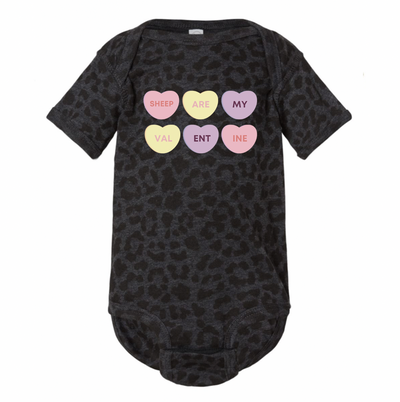 Sheep Are My Valentine One Piece/T-Shirt (Newborn - Youth XL) - Multiple Colors!