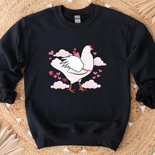 Cupid Chicken Crewneck (S-3XL) - Multiple Colors!