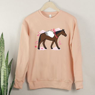 Cupid Horse Crewneck (S-3XL) - Multiple Colors!