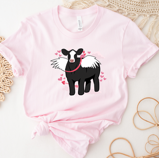 Cupid Cow T-Shirt (XS-4XL) - Multiple Colors!