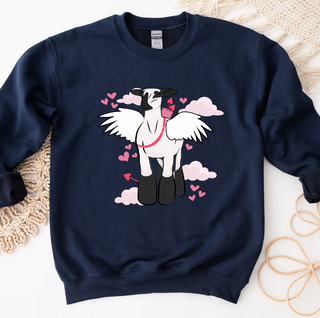 Cupid Lamb Crewneck (S-3XL) - Multiple Colors!