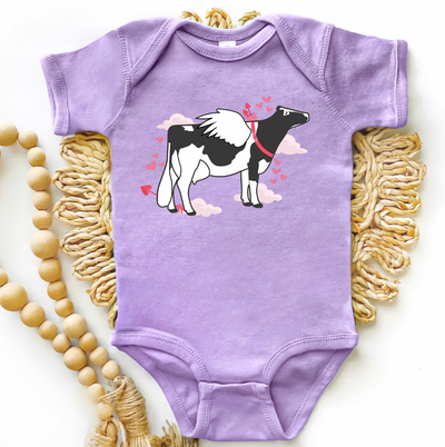 Cupid Dairy Cow One Piece/T-Shirt (Newborn - Youth XL) - Multiple Colors!