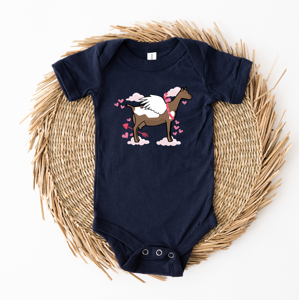 Cupid Dairy Goat One Piece/T-Shirt (Newborn - Youth XL) - Multiple Colors!