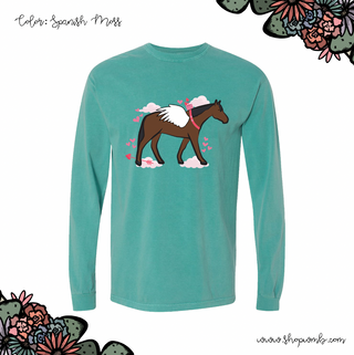 Cupid Horse LONG SLEEVE T-Shirt (S-3XL) - Multiple Colors!