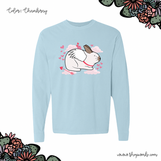 Cupid Rabbit LONG SLEEVE T-Shirt (S-3XL) - Multiple Colors!