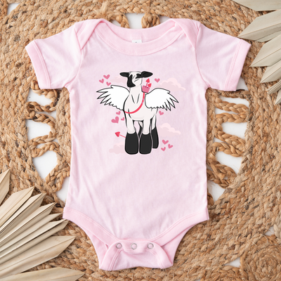 Cupid Lamb One Piece/T-Shirt (Newborn - Youth XL) - Multiple Colors!