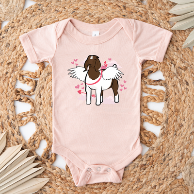 Cupid Goat One Piece/T-Shirt (Newborn - Youth XL) - Multiple Colors!