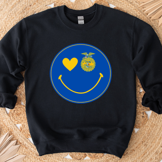 FFA Smiley Crewneck (S-3XL) - Multiple Colors!