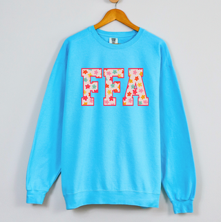 FFA Floral Crewneck (S-3XL) - Multiple Colors!