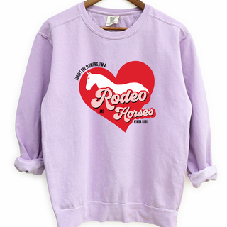 Forget the Flowers Horses Crewneck (S-3XL) - Multiple Colors!