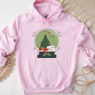 Green Snow Globe Rabbit Hoodie (S-3XL) Unisex - Multiple Colors!