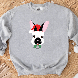 Christmas Spirit Rabbit Crewneck (S-3XL) - Multiple Colors!