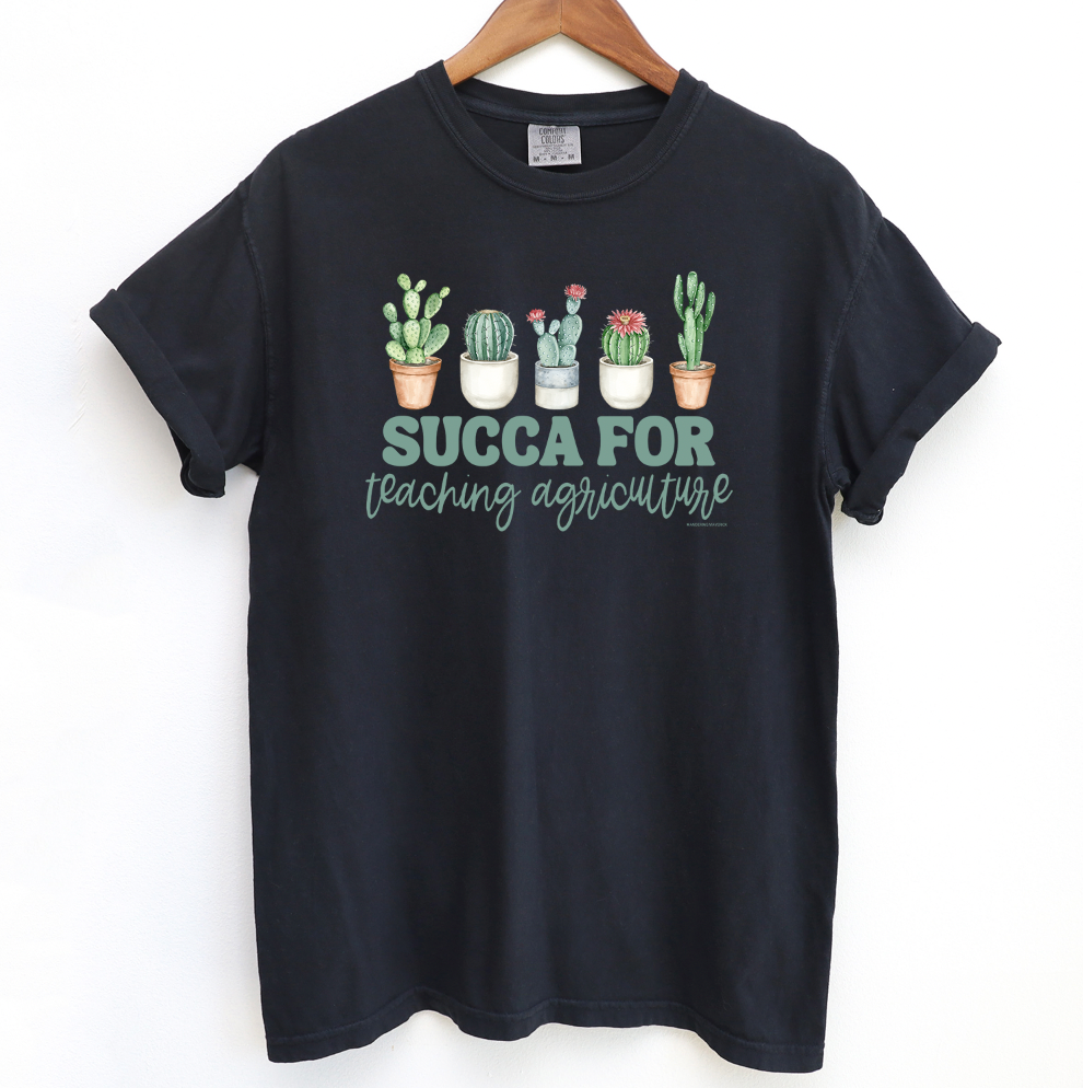 Succa For Teaching Agriculture ComfortWash/ComfortColor T-Shirt (S-4XL) - Multiple Colors!