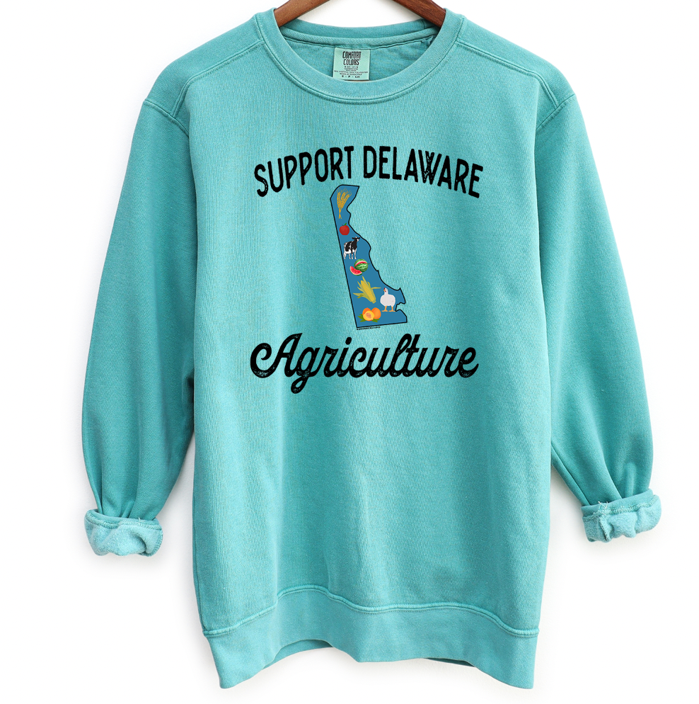 Support Delaware Agriculture Crewneck (S-3XL) - Multiple Colors!