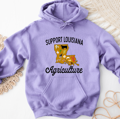 Support Louisiana Agriculture Hoodie (S-3XL) Unisex - Multiple Colors!