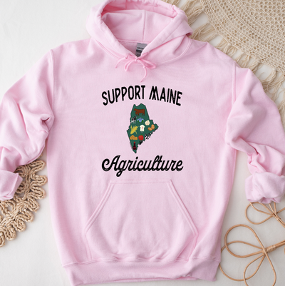 Support Maine Agriculture Hoodie (S-3XL) Unisex - Multiple Colors!