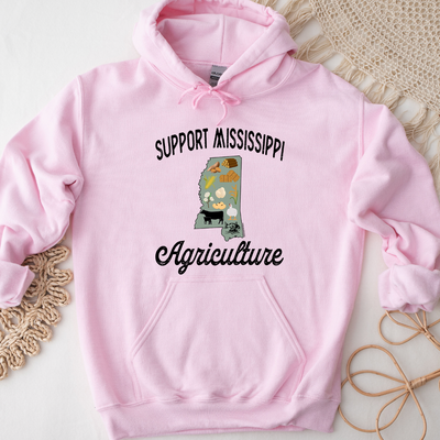 Support Mississippi Agriculture Hoodie (S-3XL) Unisex - Multiple Colors!