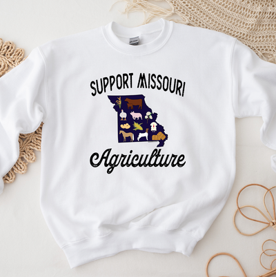 Support Missouri Agriculture Crewneck (S-3XL) - Multiple Colors!