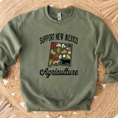 Support New Mexico Agriculture Crewneck (S-3XL) - Multiple Colors!