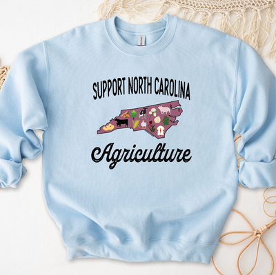 Support North Carolina Agriculture Crewneck (S-3XL) - Multiple Colors!