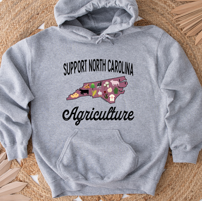 Support North Carolina Agriculture Hoodie (S-3XL) Unisex - Multiple Colors!