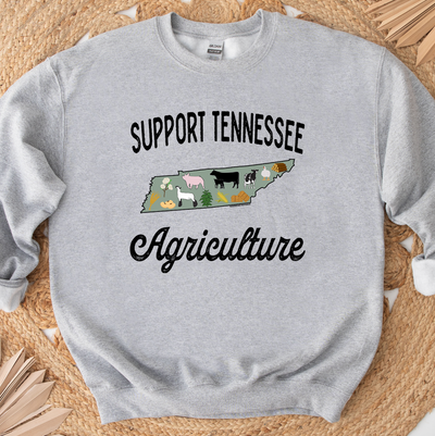Support Tennessee Agriculture Crewneck (S-3XL) - Multiple Colors!