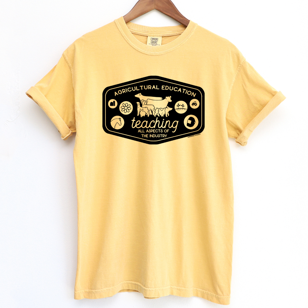 Agricultural Education Teaching All Aspects Of The Industry ComfortWash/ComfortColor T-Shirt (S-4XL) - Multiple Colors!