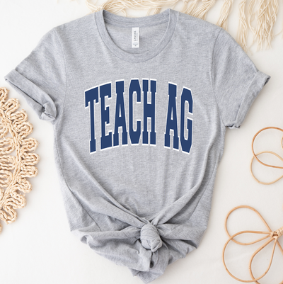 Big Varsity Teach Ag Blue T-Shirt (XS-4XL) - Multiple Colors!