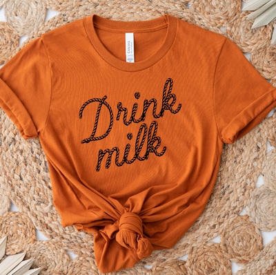 Rope Drink Milk T-Shirt (XS-4XL) - Multiple Colors!