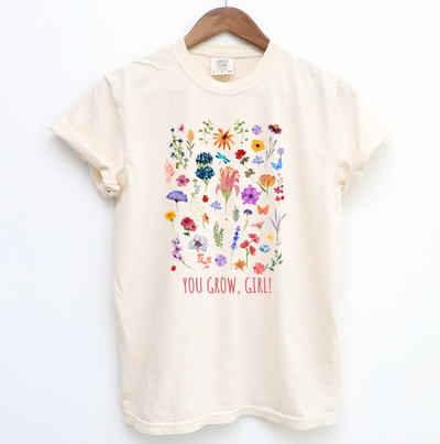 You Grow Girl ComfortWash/ComfortColor T-Shirt (S-4XL) - Multiple Colors!