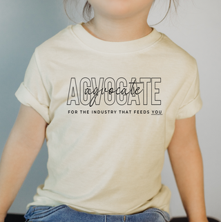 Agvocate for the Industry that Feeds You One Piece/T-Shirt (Newborn - Youth XL) - Multiple Colors!