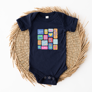 Valentine Agriculture Stamps One Piece/T-Shirt (Newborn - Youth XL) - Multiple Colors!