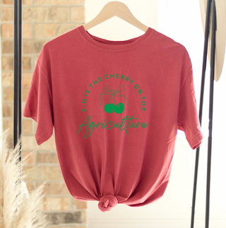 4-H Is The Cherry On Top ComfortWash/ComfortColor T-Shirt (S-4XL) - Multiple Colors!