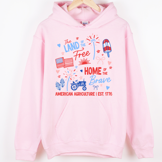 American Agriculture Sketch– Hoodie