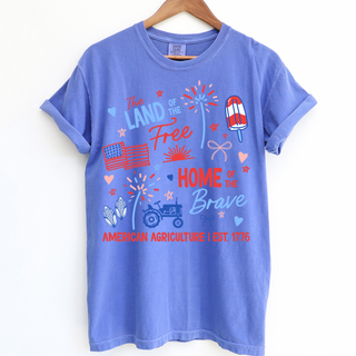 American Agriculture Sketch– Comfort Colors T-Shirt