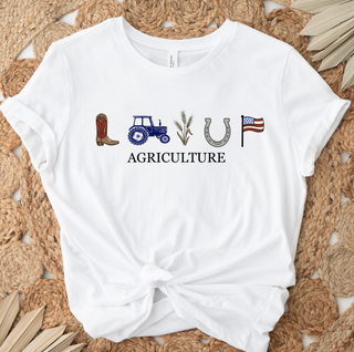 USA Agriculture Symbols– Bella Canvas T-Shirt