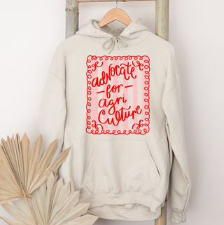 Advocate for Agriculture Stripes and Bows– Hoodie