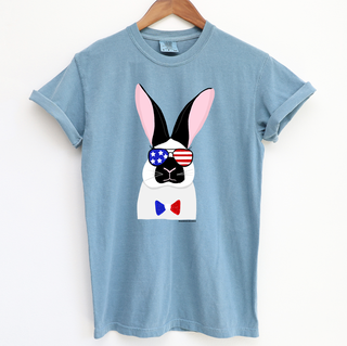 Red White and Blue Rabbit– Comfort Colors T-Shirt