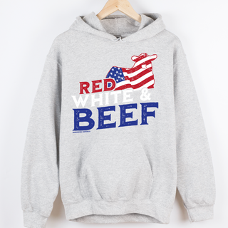 Red White and BEEF– Hoodie