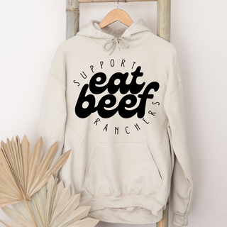 Eat Beef Support Ranchers– Hoodie