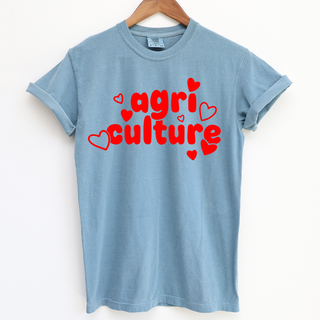 Agriculture Hearts– Comfort Colors T-Shirt