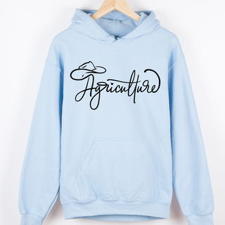 Agriculture Script Hat– Hoodie