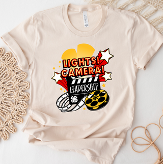 Lights Camera Leadership 4-H– Bella Canvas T-Shirt