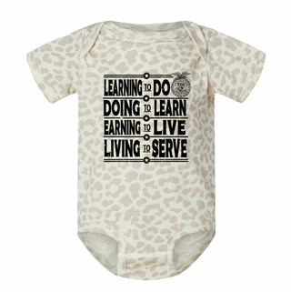 FFA Motto Bold Black– Infant/Toddler/Youth