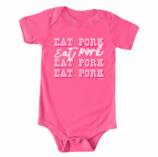 Pink Western Eat Pork Dolly– Infant/Toddler/Youth