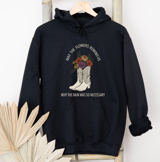 Boots Flowers Remind Us– Hoodie