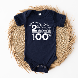 Support the 2% White Ink– Infant/Toddler/Youth