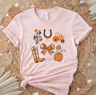 Fall Ag Symbols– Bella Canvas T-Shirt