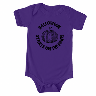 Halloween Starts On the Farm– Infant/Toddler/Youth