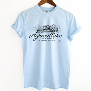 Agriculture is a Field of Unlimited Possibilities– Comfort Colors T-Shirt